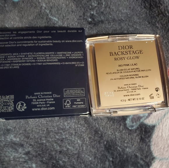 Dior Rosy Glow Blush 063 PINK LILAC/a Pearlescent LILAC. PRICE IS FIRM. - Picture 6 of 6